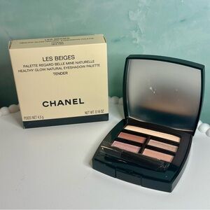 CHANEL Les Beiges Healthy Glow Natural Eyeshadow Palette - TENDER- Authentic NIB